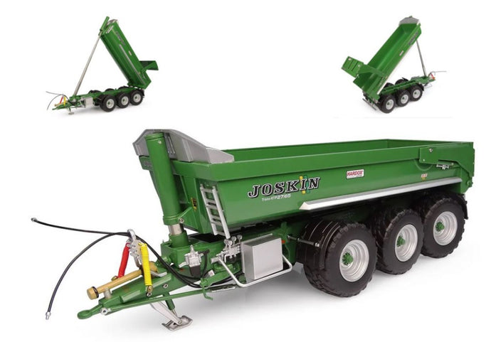 JOSKIN DUMP TRAILER TRANS-KTP 27/65 GREEN VERSION 1:32