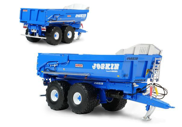 JOSKIN DUMP TRAILER TRANS-KTP 22/50 BLUE VERSION 1:32