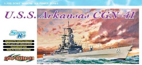 U.S.S. ARKANSAS CGN-41 KIT 1:350