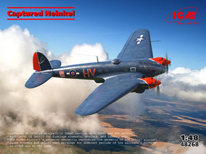 CAPTURED HEINKEL KIT 1:48