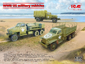 WWII US MILITARY VEHICLES KIT 1:35