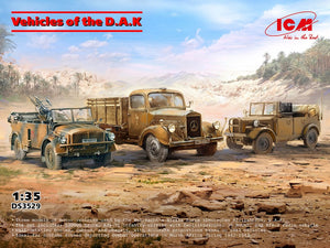 VEHICLES OF THE D.A.K. KIT 1:35