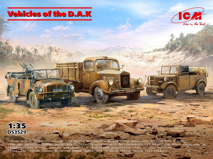 VEHICLES OF THE D.A.K. KIT 1:35