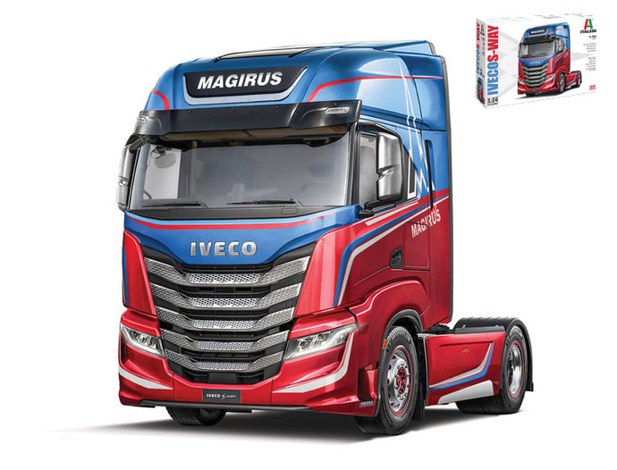 IVECO FIAT S-WAY S460 MAGIRUS TRACTOR TRUCK 2-ASSI 2022 / 1:24