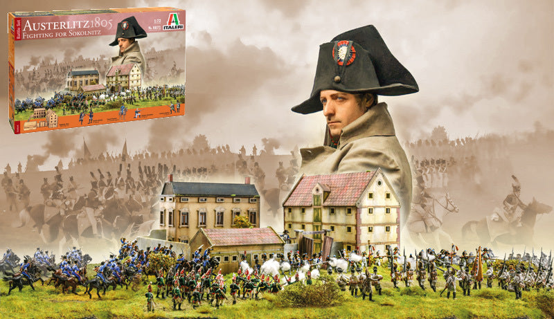 ACCESSORIES BATTLE SET AUSTERLITZ FIGHTING FOR SOKOLNITZ 1805 / 1:72