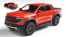 Indlæs billede til gallerivisning FORD USA RANGER RAPTOR PICK-UP DOUBLE CABINE 2024 DARK ORANGE 1:18