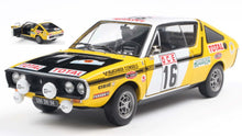Indlæs billede til gallerivisning RENAULT R17 GORDINI (night version) N 16 RALLY DU MAROC 1976 JACKY PRIVE - TILBER YELLOW WHITE BLACK 1:18