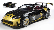 Indlæs billede til gallerivisning TOYOTA GR86 LBWK BODY KIT N 24 COUPE 2024 BLACK GOLD 1:18