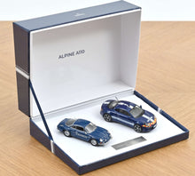 Indlæs billede til gallerivisning RENAULT SET 2X A110 ALPINE GENDARMERIE COUPE 2022 + 1600S COUPE GENDARMERIE 1971 BLUE 1:43