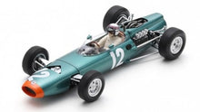 Indlæs billede til gallerivisning BRM F1 P261 N 12 WINNER MONACO GP 1966 JACKIE STEWART GREEN MET ORANGE 1:18