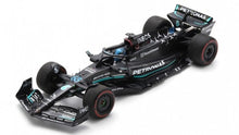 Indlæs billede til gallerivisning MERCEDES GP F1 W14 TEAM MERCEDES-AMG PETRONAS FORMULA ONE N 63 3rd SPAIN GP 2023 GEORGE RUSSELL MATT BLACK 1:18