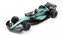 Indlæs billede til gallerivisning ASTON MARTIN ARAMCO COGNIZANT F1 TEAM AMR23 #18 LANCE STROLL 9th CANADA GP 2023 mørk grøn/sort/gul 1:18