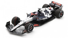 Indlæs billede til gallerivisning ALPHA TAURI F1 AT04 TEAM ALPHA TAURI N 40 SINGAPORE GP 2023 LIAM LAWSON BLUE WHITE 1:18