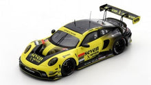 Indlæs billede til gallerivisning PORSCHE 911 992 GT3 R TEAM SEVEN X SEVEN RACING N 666 GT300 CLASS SUPER GT 2025 KIYOTO FUJINAMI - TSUBASA KONDO YELLOW BLACK 1:43