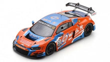 Indlæs billede til gallerivisning Audi R8 LMS GT3 EVO II #22 TALBOT/HAASE/VAN DER LINDE 3th 12H BATHURST 2024 orange/blå 1:43