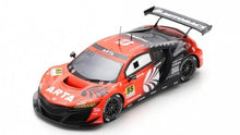 Indlæs billede til gallerivisning HONDA NSX GT3 TEAM ARTA N 55 GT300 CLASS SUPER GT 2021 SHINICHI TAKAGI - REN SATO RED BLACK 1:43