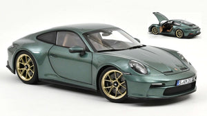 PORSCHE 911 GT3 WITH TOURING PACKAGE 2021 MALACHITE MET.GREEN 1:18