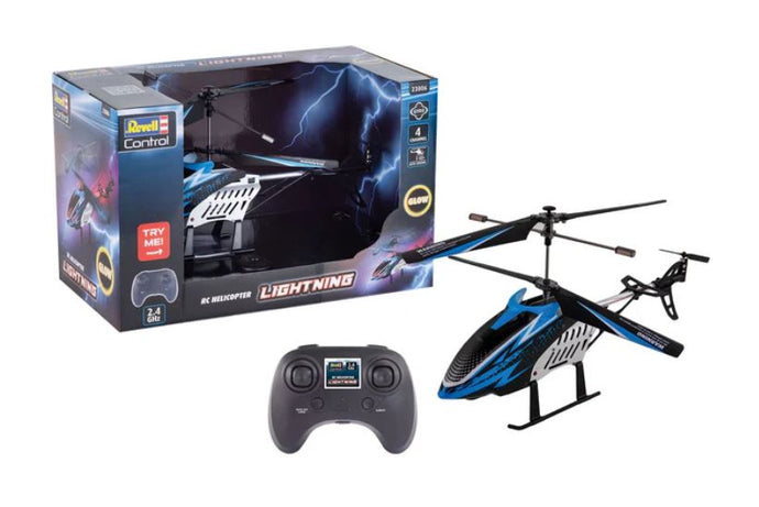 ELICOTTERO Fjernstyret HELICOPTER LIGHTNING cm 23