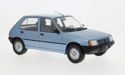 PEUGEOT 205 1984 LIGHT BLUE 1:18