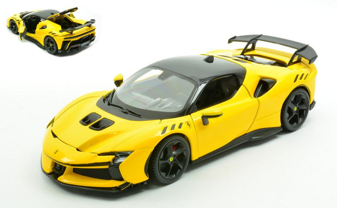 FERRARI SF90 XX STRADALE 2019 YELLOW 1:24 fra Burago