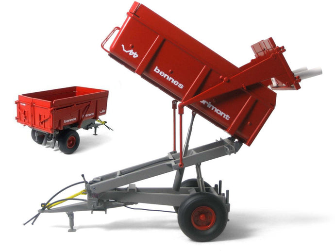 RIMORCHIO CON SOLLEVATORE BRIMONT BB8 SEMI ELEVATRICE 1:32