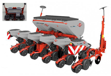 SEMINATRICE KUHN KOSMA TS 6 RANGS GREY 1:32