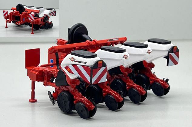 SEMINATRICE KUHN KOSMA M 4 RANGS GREY 1:32