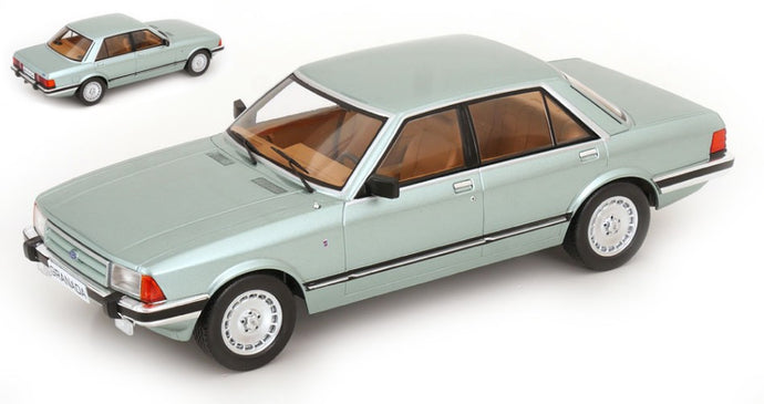 FORD ENGLAND GRANADA MKII 1 SERIES 2.8i GHIA 1982 LIGHT GREEN MET 1:18