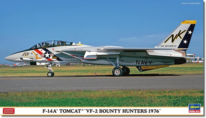 F-14A TOMCAT VF-2 BOUNTY HUNTERS 1976 KIT 1:72