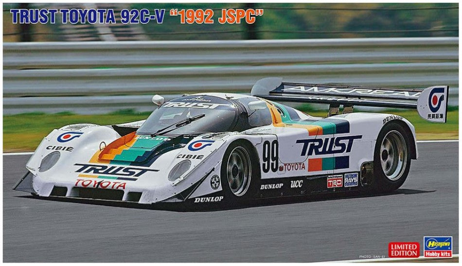 TOYOTA 92C-V 3.6L V8 TURBO TEAM TOM'S TRUST N 99 JSPC SEASON 1992 GEORGE FOUCHE - STEVEN ANDSKAR / 1:24
