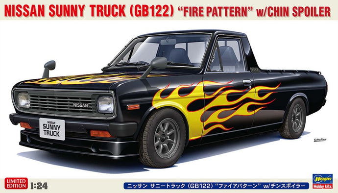 NISSAN SUNNY TRUCK (Gb122) FIRE PATTERN KIT 1:24