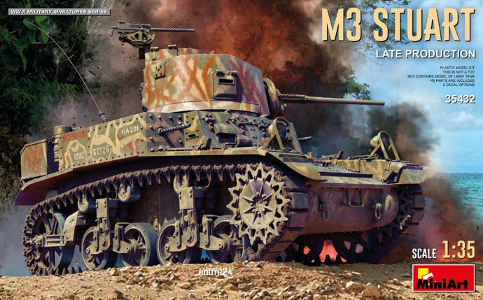 M3 STUART LIGHT TANK LATE PROD. KIT 1:35