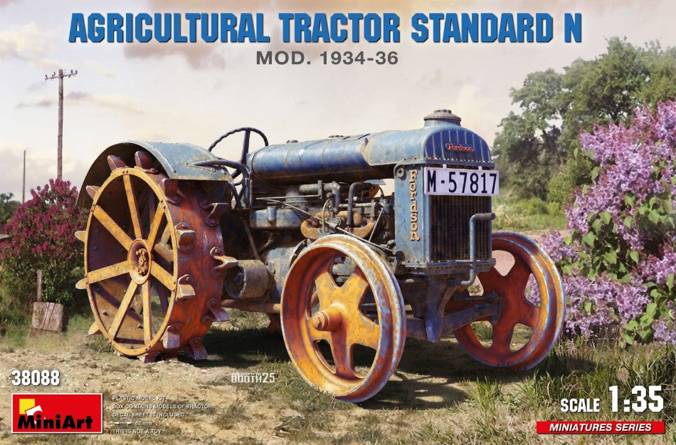 AGRICULTURAL TRACTOR STANDARD N. MOD.1934-36 KIT 1:35