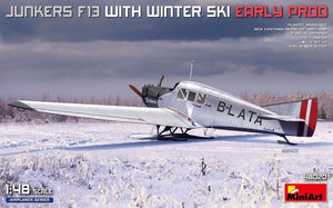 JUNKERS F13 WITH WINTER SKY EARLY PROD.KIT 1:48