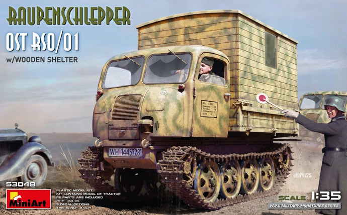 STEYR RSO/01 TANK TRUCK MILITARY CINGOLATO 1955 / 1:35