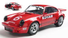 Indlæs billede til gallerivisning PORSCHE 911 RS 3.0 COUPE N 6 IROC DAYTONA 1974 ANTHONY JOSEPH FOYT RED 1:18