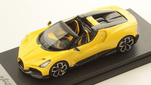 BUGATTI MISTRAL W16 2023 MOLSHEIM YELLOW 1:43