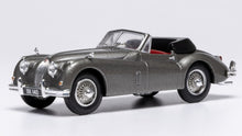 Indlæs billede til gallerivisning JAGUAR XK140 CABRIOLET OPEN 1956 DARK GREY MET 1:43 fra Ixo Model