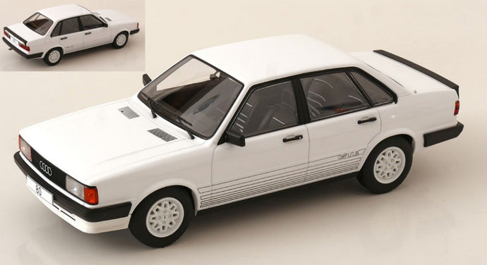 AUDI 80 GTE (B2) 1978 WHITE 1:18