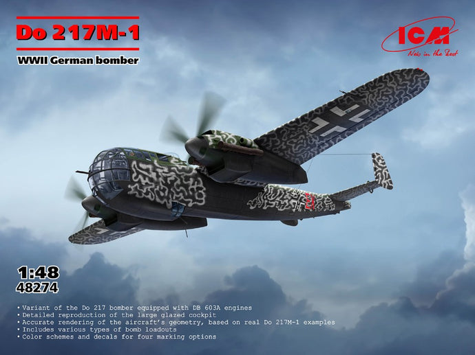 Do 217M-1 WWII German Bomber KIT 1:48