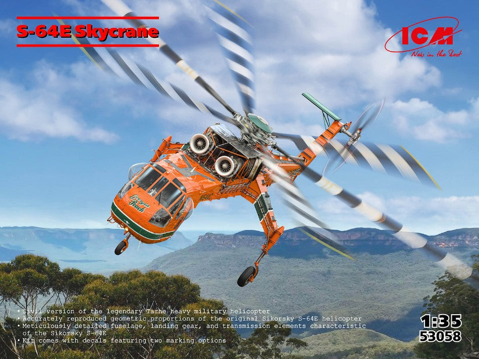 SIKORSKY S-64E SKYCRANE KIT 1:35