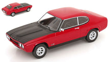 Indlæs billede til gallerivisning FORD ENGLAND CAPRI MKI RS 2600 1970 RED BLACK 1:18
