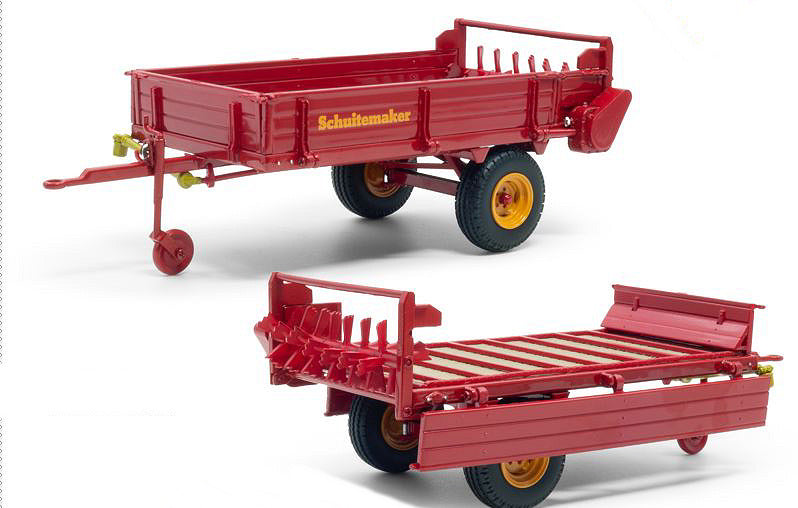 RIMORCHIO SPANDILETAME SCHUITEMAKER SMS TRAILER WITH SPREADER 1:32