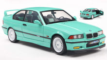 Indlæs billede til gallerivisning BMW E36 M3 COUPE SOLIDO WORKS 1991 MINT GREEN 1:18