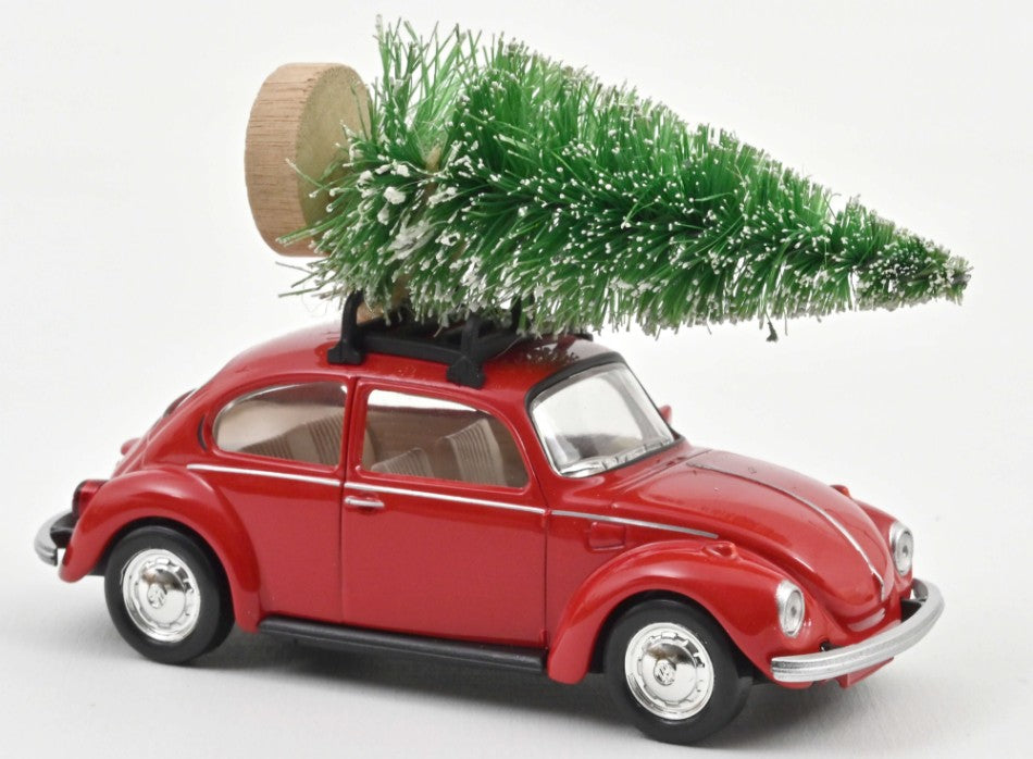 VW BEETLE 1973 CHRISTMAS JET CAR 1:43 fra Norev