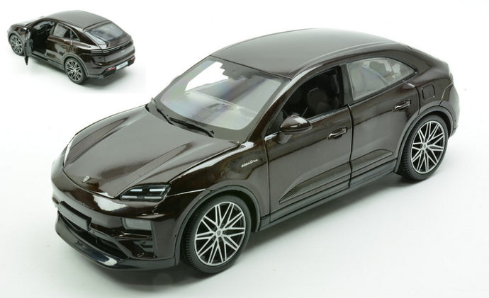 PORSCHE MACAN TURBO ELECTRIC DARK VIOLET 1:24 fra Burago