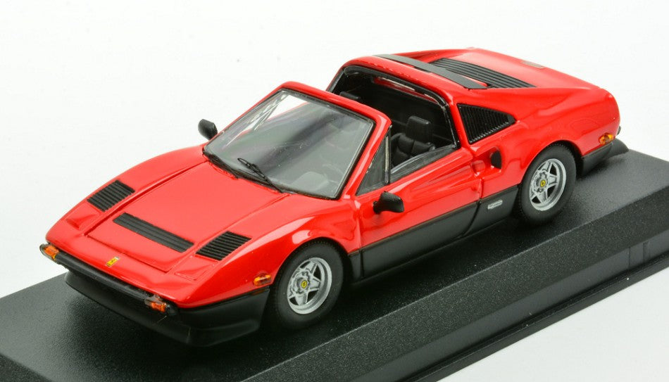 FERRARI 308 GTS USA VERSION 1982 RED BLACK 1:43