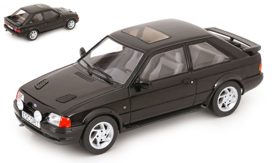 FORD ESCORT MK IV RS TURBO S2 1990 BLACK 1:18