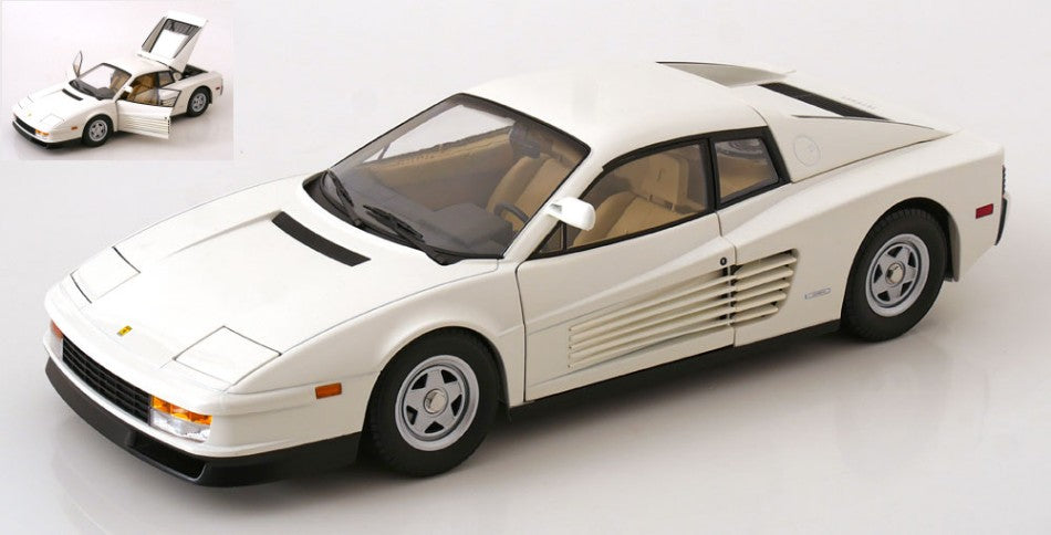 FERRARI TESTAROSSA MONOSPECCHIO 1984 US-VERSION WHITE 1:12