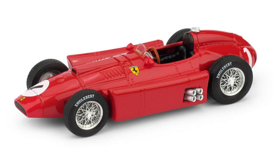 FERRARI F1 LANCIA D50 N 1 WORLD CHAMPION WINNER BRITISH GP 1956 JUAN MANUEL FANGIO RED 1:43
